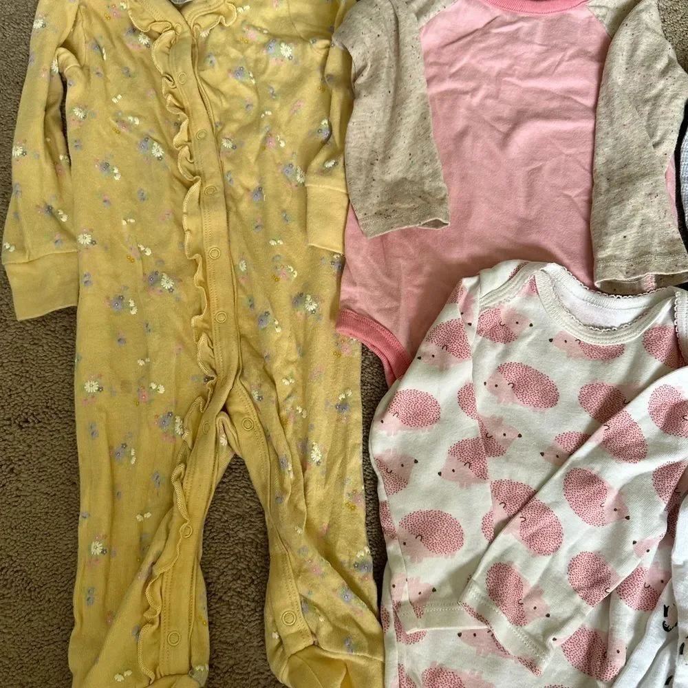 Girls long sleeve bundle 12 mths